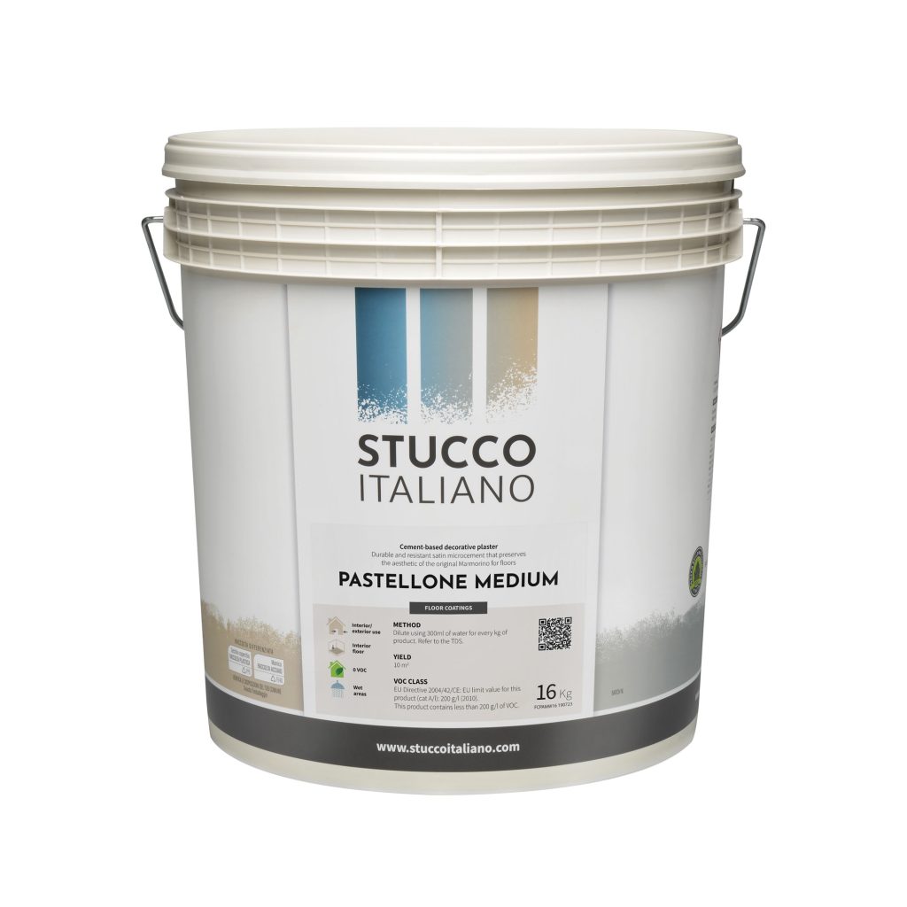 Stucco Italiano Pastellone Fine, Natural Marmorino for walls and floors, UK